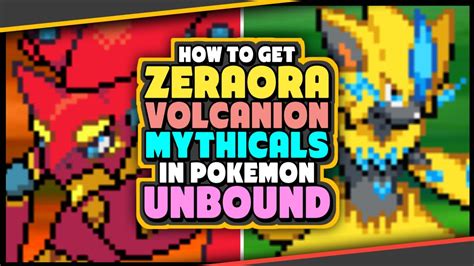 Pokemon Unbound Legendary and Mythical Locations .